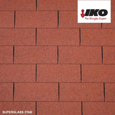 IKO Superglass 3TAB sarkani  3m2 /10