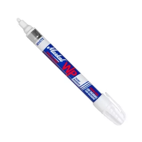 Color marker for wet surfaces, white Markal 46-096930