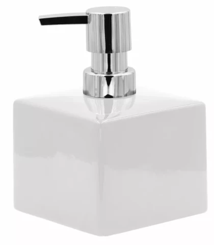 Ridder soap dispenser Cube white, ceramics 2135501