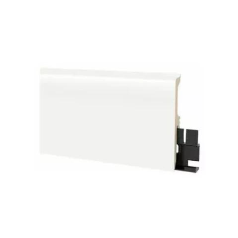 Grīdlīste PVC VIGO 80 white 80x15x2200mm