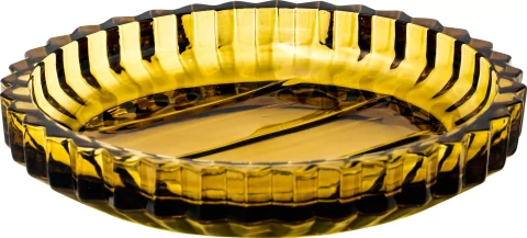 RIDDER stikla ziepju trauks Wilma, dzeltens