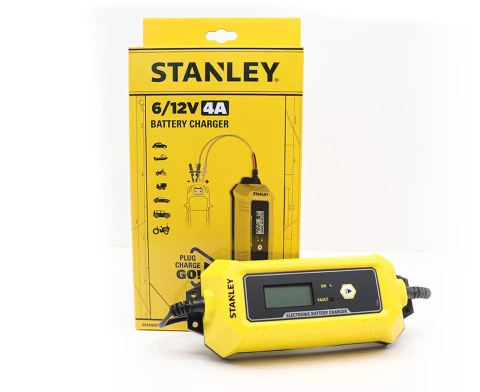 Battery charger Stanley 6-12V 4A 4-80Ah IP65 SXAE00025