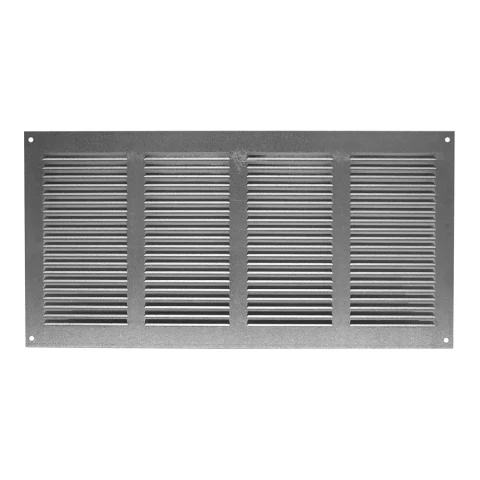 Grille metal, 400x200mm, zinc