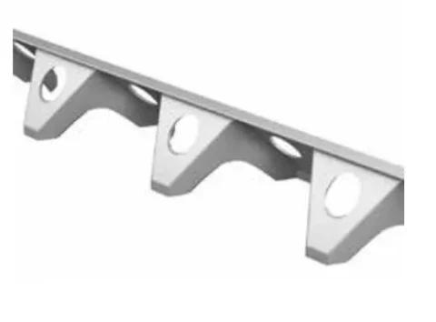 ZIG-ZAG strip 40mm 2m for concreting horizontal reinforcement limiter