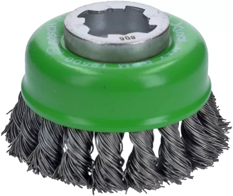 Щетка чашечная пучки X-LOCK (75 мм; INOX СТАЛЬ; 0.5 мм) Bosch 2608620729