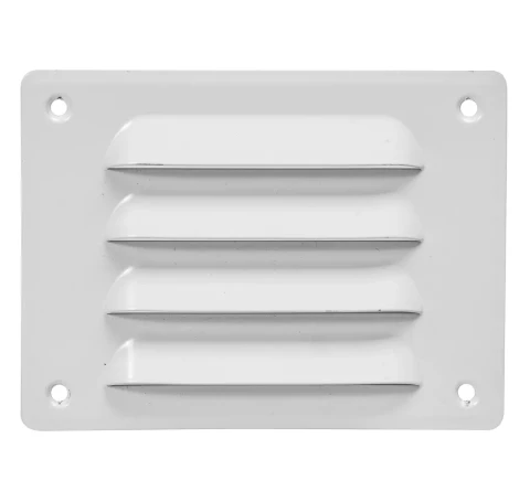 grille metal, 140x105mm, white