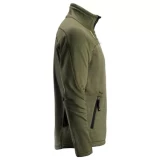 SNICKERS BodyMapping Micro Fleece Jacket, Khaki, Size L