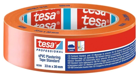Tesa 60399 штукатурная оранжевая лента 33mx30mm