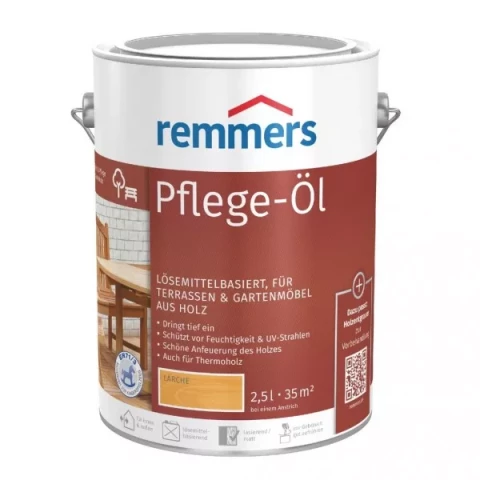Remmers Pflege-Öl 2.5L тик масло для террас и мебели