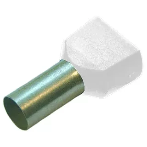 Twin-end sleeves DIN46228 0.5MM2 15X8MM 