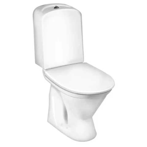 Gustavsberg pods NORDIC3 3500 ar Soft Close vāku, vert.izvads, ūdens piev. no apakšas, 3/6l, GB1135 GB113500301203