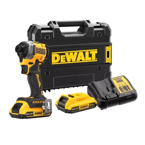 Akum. triecienurbjmašīna/skrūvgriezis DCF850D2T-QW 18V 2x2.0 Ah, DEWALT