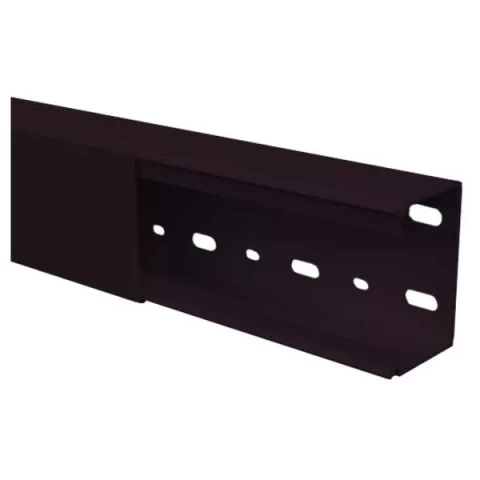 Cable trunking LFG 60x90 2m brown RAL8014