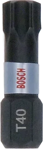 Uzgaļi PRO Impact T40 25mm 25 gab/iep. BOSCH 2607002808