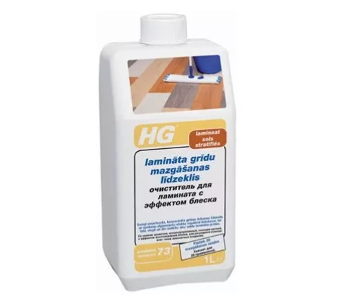 HG Очиститель для ламината с эффектом восстановления блеска 1l