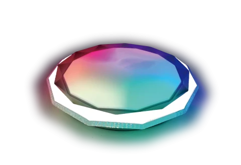 LED ceiling dimmable lamp with remote control, 40+8W, RGB(Rainbow), 4300Lm, 3000-6500K, D480*H70