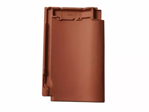 Dakstiņš Nova ķieģeļsarkans 450x288mm,5gab/pak,210gab/pal,min14°,patēr.11gab/m2 112012604