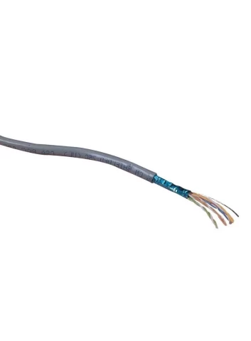 Datu kabelis F/UTP CAT6 4x2x0.5 ar ekrānu pelēks