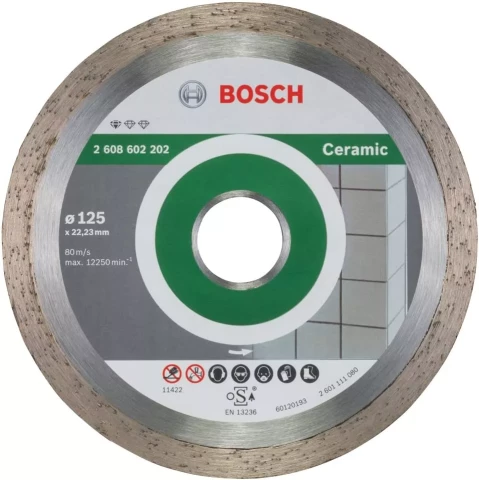 Dimanta ripa Flīzēm FPE 125x22.2mm, BOSCH 2608602202