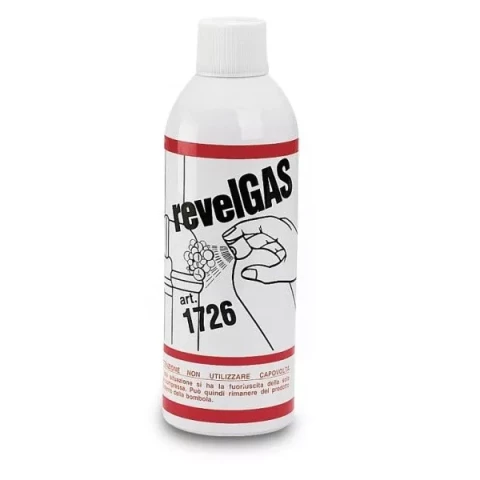 Gas leak detection spray