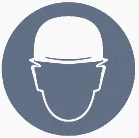 Uzlīme  ''Jālieto aizsargķiver e'' D-15