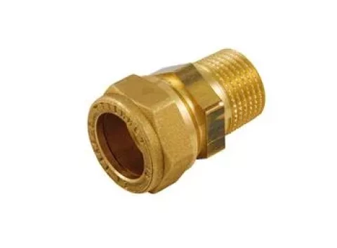 Kompresijas pāreja 12-1/2" ā.v kapara caurulēm Tiemme