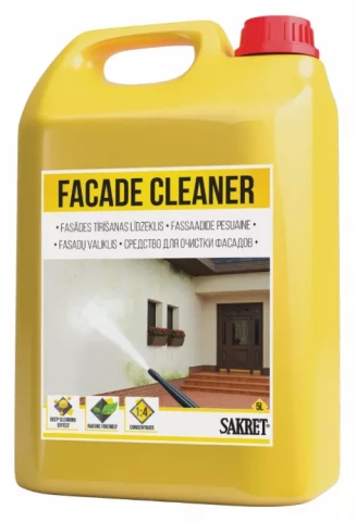 Sakret Clean 5L Fasādes tīrīšanas līdzeklis kocentrāts