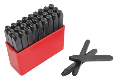 Mannesmann 244-6 27-piece Letter stamp set