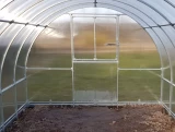 Теплица KLASIKA TUBE 3x6m (18m2) с фундаментом и покрытием из поликарбоната 4мм