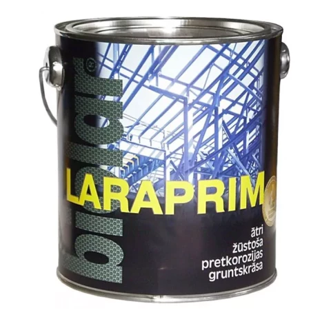 Biolar LARAPRIM M  2.1L pelēka  Pretkorozijas gruntskrāsa ātri žūstoša