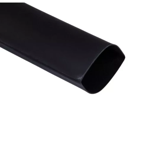 Termorūkošā caurule RC1m 6.4/3.2 melna