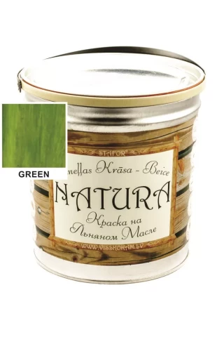 Stafor NATURA  3l zaļa  Lineļļas krāsa