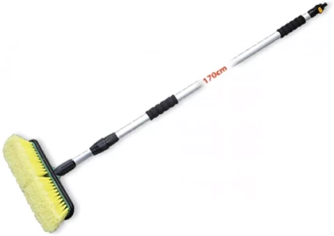 Birste ar teleskopisko rokturi 105-170cm BRADAS