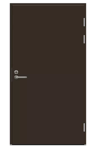 Durvis ugunsdrošas FD09 EI30/Rw38dB brūnas 8x21 M161 KR