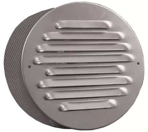 Pisla Ventilation grille d80mm, aluminium