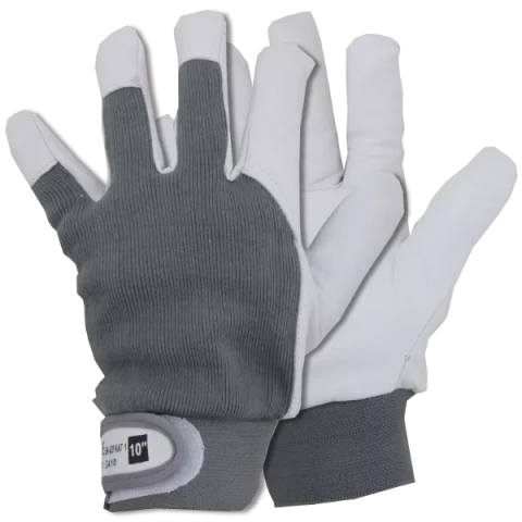 Siltie kazādas cimdi ar velcro 9/L