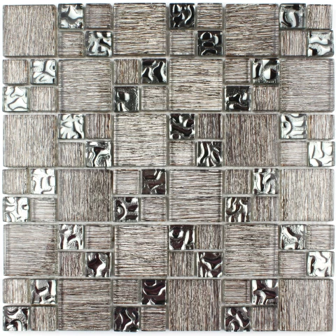 Flīzes stikla mozaīka 30x30 8mm NR.76 (11gab)