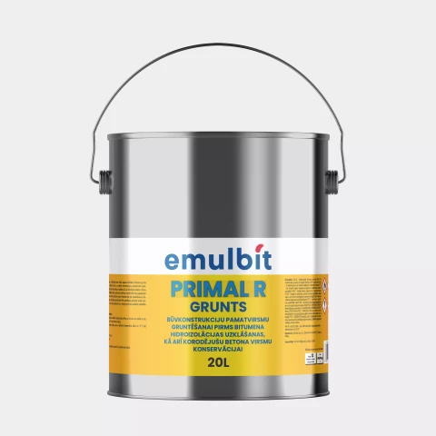 Primer EMULBIT Primal R 20L on a solvent base