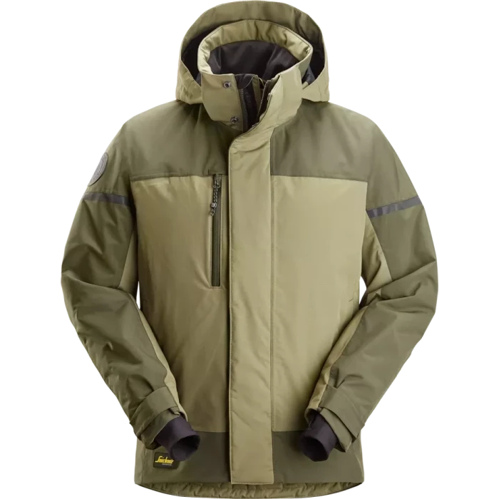 Ziemas jaka khaki AllroundWork mitrumizturīga SNICKERS, IZM XL