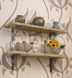 Kронштейн декоративный 240*190 мм серебрянный