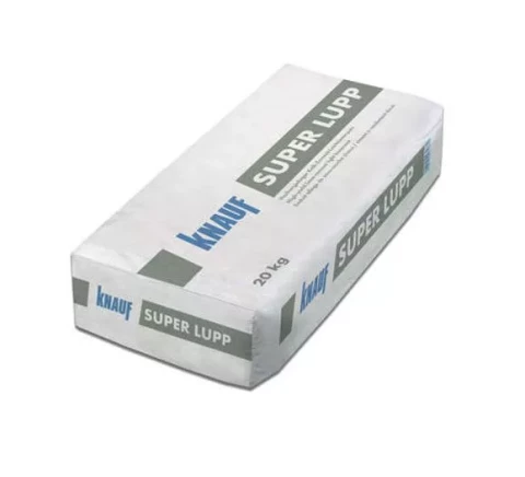 Knauf SUPER LUPP 20kg Lightweight lime cement plaster with fibers