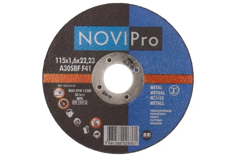 Griezējdisks metāla 125X2.5 PL Novipro