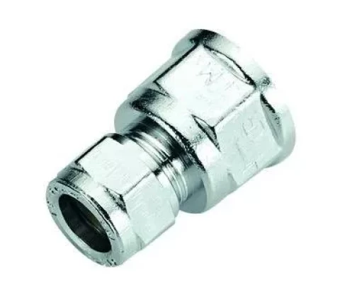 Kompresijas pāreja 12x1/2" i.v. hroms, kapara caurulēm