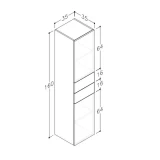 Tall unit TU/35-1/4