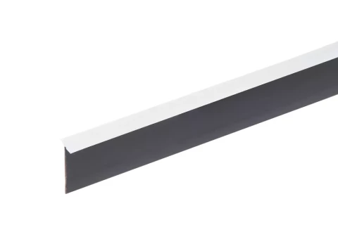 Universāls maskēšanas profils 9.5x25x1mm balts (4.2m/iepak.)