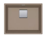 FRANKE фрагранитная раковина Kubus 2 KNG 110-52,560х460мм,встраиваемая,цвет кашемир 125.0512.505