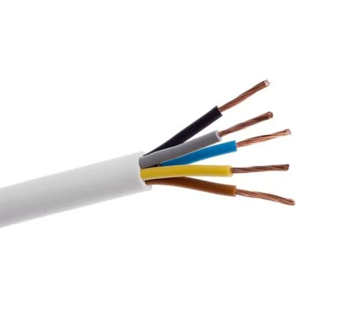 KABELIS LOKANAIS OMY5x0.75 balts