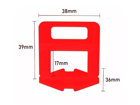 Flīžu enkurs 2mm 3-15mm 100gab/iep