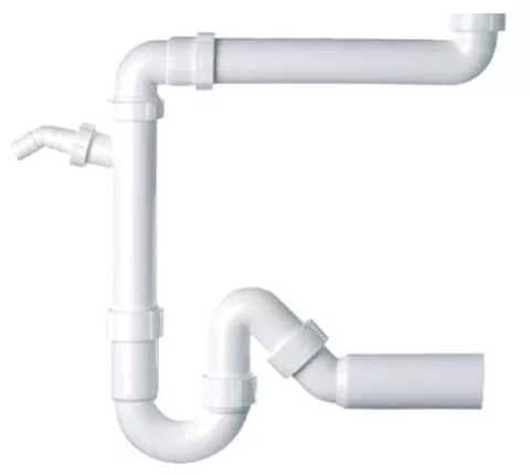 Sifons virtuves izlietnei 11/2  ar pagarin.un veļ.pieslēgumu  112.0006.412 Franke