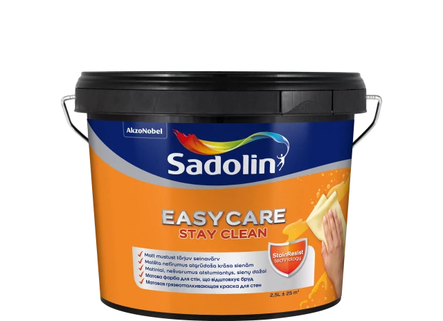 Sadolin EasyCare BW 2.5L Matēta krāsa sienām